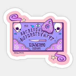 Ouija Sticker